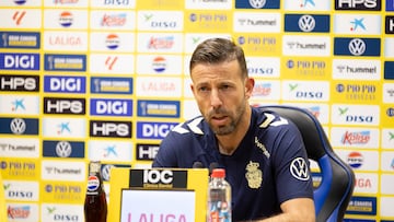 29/01/2026 FUTBOL SEGUNDA DIVISION TEMPORADA 25/26 UD LAS PALMAS Rueda de prensa de Luis Garcia