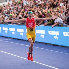 Cantero revive el triatlón