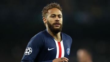 Neymar starts for PSG against Borussia Dortmund