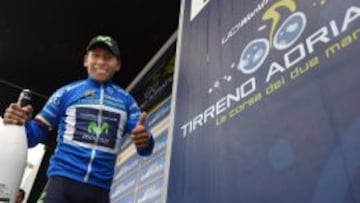 Nairo Quintana va por la Tirreno Adri&aacute;tico