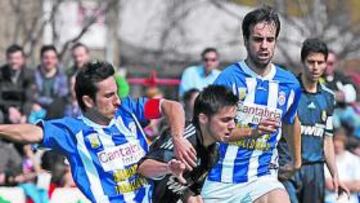 <b>BAJA FORMA. </b>Los de Torrelavega no están en su mejor momento.