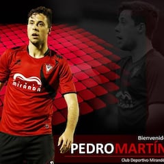 Pedro Martín al Mirandés cedido por el Celta de Vigo
