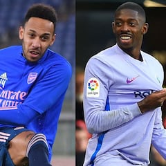 Aubameyang, sí; Dembélé duda