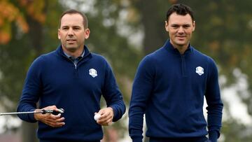 Sergio Garc&iacute;a y Kaymer. 