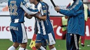 <b>DEBUTANTE. </b>Jordi Gómez suplió a Moisés en la Nueva Condomina y jugó sus primeros minutos en Primera.