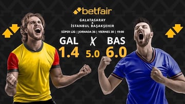 Galatasaray SK vs. İstanbul Başakşehir FK: horario, dónde ver, pronósticos y clasificación
