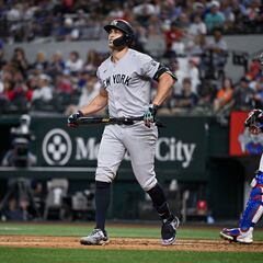 Yankees llega a 80 victorias en el primero de la serie contra Rangers