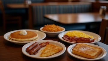IHOP restaurant breakfast - artist's impression