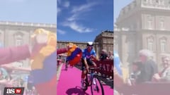 Nairo Quintana previo a la jornada inicial del Giro de Italia