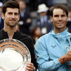 Djokovic y Nadal, en la lista de inscritos de Roma