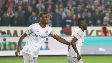 Haji Wright marcó en el empate entre Antalyspor y Tabzonspor en Turquía