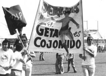 Los seguidores son el alma del fútbol, el jugador número doce. El fútbol desde sus comienzos despertó pasiones y arrastró masas. Afición del Getafe. 