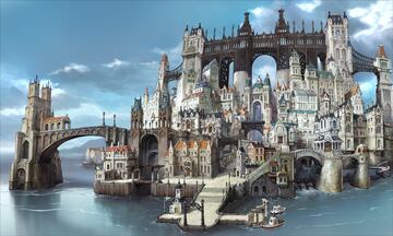 Ilustraci¨®n - Bravely Second (3DS)