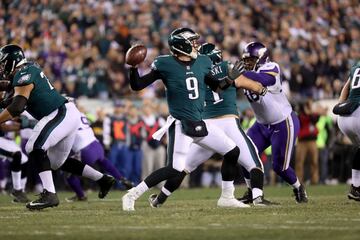 Philadelphia Eagles acaban con los sueños de los Minnesota Vikings