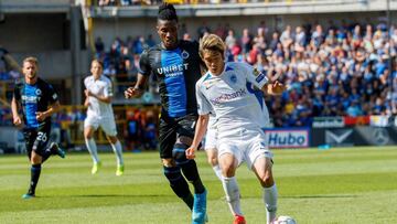 Imagen del partido entre el Brujas y el Genk del pasado 1 de septiembre.