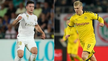 Real Madrid to explore Haaland-Jovic swap