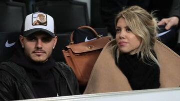 Mauro Icardi and his wife and agent Wanda Nara have been involved in tense contract talks with Inter.