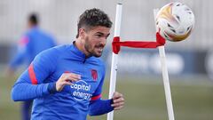 De Paul, en el entrenamiento del Atl&eacute;tico