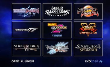 EVO 2020: confirmados los 9 juegos que lucharán en Las Vegas; vuelve un clásico