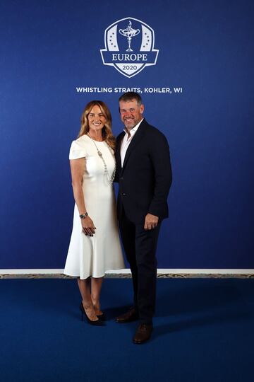 Lee Westwood y Helen Storey.