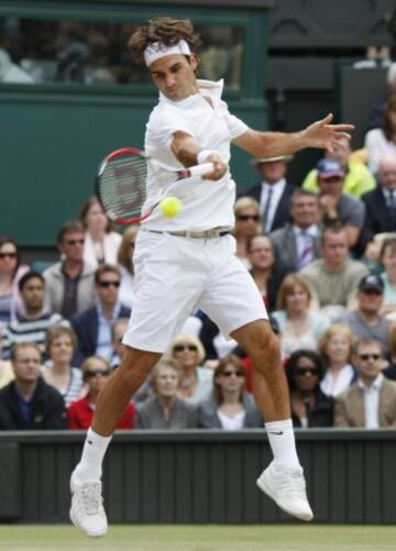 Roger Federer in 2008.