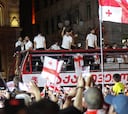 Georgia se da un baño de masas a su regreso de la Eurocopa