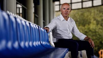 Luis César Sampedro, entrenador del Deportivo.