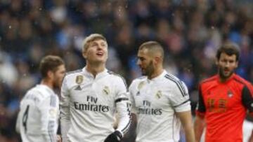 Kroos, en primer término, acumula casi 3.000 minutos.