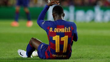 Dembélé, 10 semanas de baja