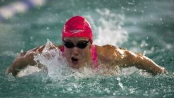 Mireia Belmonte, la abanderada del deporte espa&ntilde;ol. 