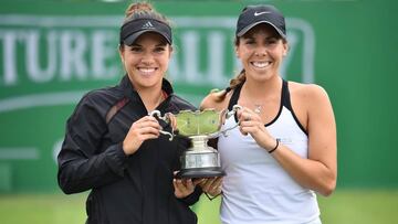 Giuliana Olomos y Desirae Krawczyk, Nature Valley Open