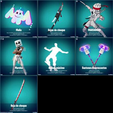 Fortnite: skins Marsha y Marshinobi de Marshmello ya disponibles; cómo conseguirlos