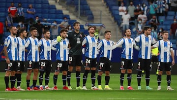 22/09/21 PARTIDO PRIMERA DIVISION
ESPANYOL - DEPORTIVO ALAVES
Minuto de silencio