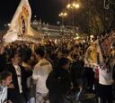 Cerca de diez mil madridistas festejaron la Liga en Cibeles