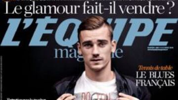 Griezmann, portada de L'Équipe Magazine