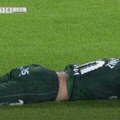 Es de las que te acuerdas toda tu carrera: el disparatado error de Arnáiz a portería vacía