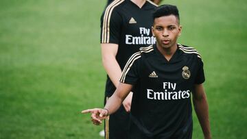 Rodrygo llega con m&aacute;s bagaje al Real Madrid que Vinicius.