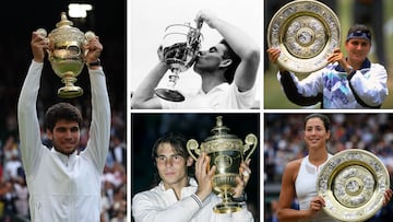 Carlos Alcaraz, quinto campeón español en Wimbledon