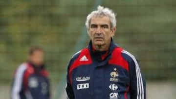 <b>FÚTBOL INTERNACIONAL</b> El seleccionador de Francia, Raymond Domenech.