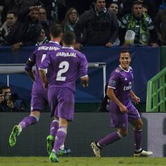 El Real Madrid gana en la vuelta de Cristiano Ronaldo a Lisboa