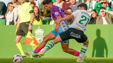 Meseguer, del Valladolid, y Aldasoro, del Racing.