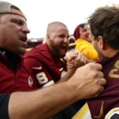 Redskins lográ la mayor remontada de su historia