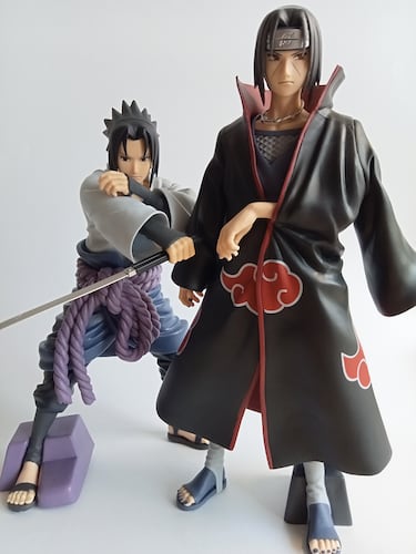 Figuras de Sasuke e Itachi de 'Naruto Shippuden' por Banpresto