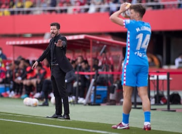 Diego Simeone entrenador del Atlético de Madrid 