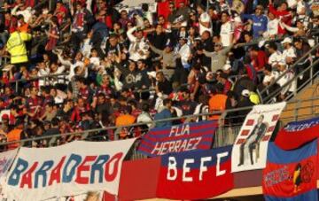 Ambiente espectacular en las gradas del Estadio de Marrakech