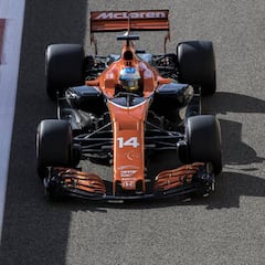 McLaren y sus pilotos para los test: Alonso, en el primer día