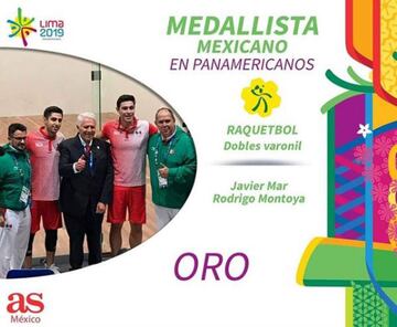 Los mexicanos ganadores del Oro en los Panamericanos 2019