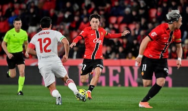 El extremo bermellón es una tortura para las defensas rivales. Clave en los dos primeros goles de su equipo, cada partido se le ve más importante en el equipo de Arrasate