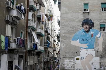 El museo de Maradona en Quartieri Spagnoli