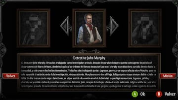 El detective John Murphy es el protagonista principal, pero hay más personajes desbloqueables escondidos en la aventura